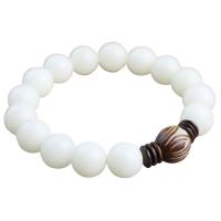 Bodhi Root Buddhist Beads Bracelet, with Coco, polished, fashion jewelry & Unisex, 12mm, Approx 