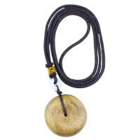 Holz Strickjacke-Kette Necklace, Aloewood, Modeschmuck & unisex, 30x10mm, Länge:ca. 24.4 ZollInch, verkauft von Strang