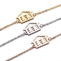 Titanium Steel Bracelet & Bangle, with 2 extender chain, plated, fashion jewelry & Unisex cm 