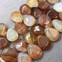 Natural Red Agate Beads, Teardrop, polished, DIY, red Approx 
