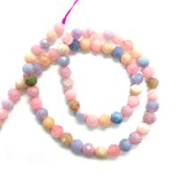 Morganite Beads, Round, DIY & faceted, mixed colors, 6mm Approx 14.96 Inch 