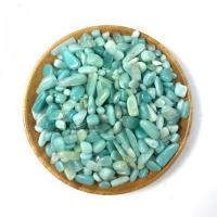 Драгоценный камень украшения, Амазонит, полированный, голубой, продается сумка