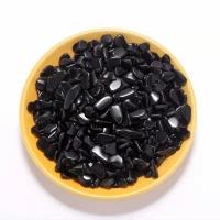 Obsidian Decoration, polished, black 