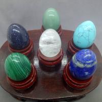Драгоценный камень украшения, Природный камень, Овальная форма, полированный, Много цветов для выбора, 20-46mm, продается PC