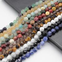 Mixed Gemstone Beads, Round, DIY  & faceted Approx 14.96 Inch 