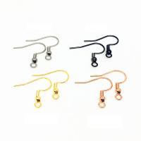Stainless Steel Hook Earwire, 316 Stainless Steel, Vacuum Ion Plating, fashion jewelry & polished & DIY & Unisex 