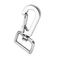 Stainless Steel Key Clasp, 304 Stainless Steel, machine polished, DIY & Unisex, original color Approx 15*6mm 