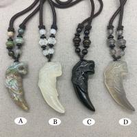 Ожерелье из агата, Агат, Мужская, Много цветов для выбора длина:Приблизительно 38 см, продается PC