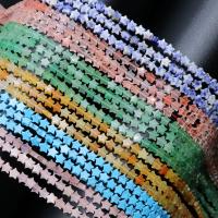 混合宝石のビーズ, ジェムストーン, 星, DIY & 選択のための異なった材料, 6mm, 長さ:約 15.35 インチ, 約 75パソコン/ストランド, 売り手 ストランド
