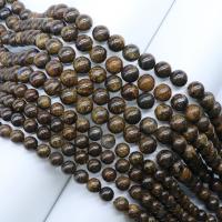 Perles Pierre bronzite, Pierre de Bronzite, poli, DIY & normes différentes pour le choix, 8mm,10mm Environ 14.96 pouce, Vendu par brin