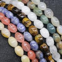Mixed Gemstone Beads, Drum, polished, DIY & faceted Approx 14.96 Inch, Approx 