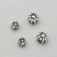 Sterling Silver Spacer Beads, 925 Sterling Silver, Flower, DIY 