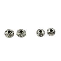 Sterling Silver Spacer Beads, 925 Sterling Silver, Saucer, vintage & DIY Approx 1.5mm 