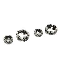 Sterling Silver Spacer Beads, 925 Sterling Silver, Flower, vintage & DIY 