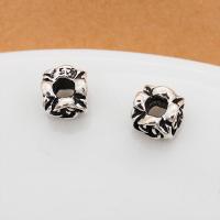 Sterling Silver Spacer Beads, 925 Sterling Silver, Flower, vintage & DIY & hollow Approx 2.5mm 