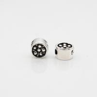 Perles intercalaires en argent , Argent sterling 925, pilier, Vintage & DIY Environ 1mm, Vendu par PC