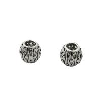 Sterling Silver Spacer Beads, 925 Sterling Silver, barrel, vintage & DIY & hollow Approx 4mm 