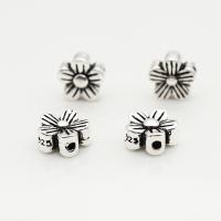 Sterling Silver Spacer Beads, 925 Sterling Silver, Flower, vintage & DIY Approx 1mm 