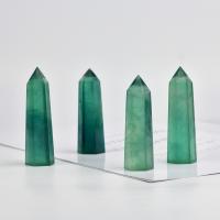 Green Fluorite Point Decoration, polished, green 