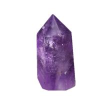 Amethyst Pendant February Birthstone , polished, purple 