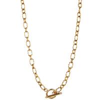 Stainless Steel Chain Necklace, 304 Stainless Steel, fashion jewelry & Unisex 7mm Approx 17.72 Inch 