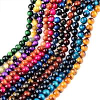 Tiger Eye Beads, Round, DIY Approx 14.96 Inch 