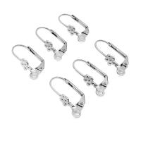 304 Stainless Steel Lever Back Earring Wires, polished, DIY & Unisex, original color 