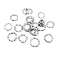 Stainless Steel Open Jump Ring, 304 Stainless Steel, Round, polished, DIY & Unisex original color 