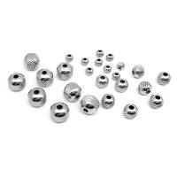 304 Stainless Steel Positioning Bead, polished, DIY & Unisex original color 