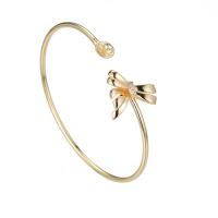 laiton bracelet Cadre, Noeud papillon, 14K rempli d’or, bijoux de mode & styles différents pour le choix, plus de couleurs à choisir, Vendu par PC