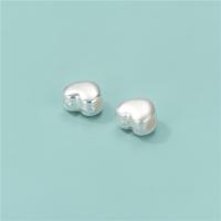 Perles intercalaires en argent , Argent sterling 925, coeur, DIY & styles différents pour le choix, argent Environ 2mm, Vendu par PC