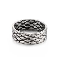 Titanium Steel Finger Ring, for woman 7mm 