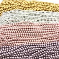 South Sea Shell Beads, Shell Pearl, Round, polished, DIY & faceted & frosted 8mm Approx 38 cm 