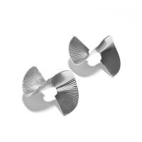 Zinc Alloy Stud Earring, plated, for woman & hollow 