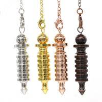 Zinc Alloy Pendulum Pendant, plated, fashion jewelry & Unisex 