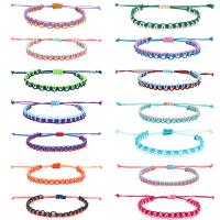 Mode créer Bracelets cordon de cire, Ciré Nylon, Rond, pour femme, plus de couleurs à choisir .81 pouce, Vendu par PC