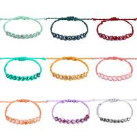 Crystal Bracelets, Waxed Nylon Cord, with Crystal, Stick & for woman cm 