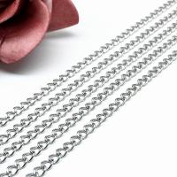 304 Stainless Steel Extender Chain, with 316 Stainless Steel, machine polished, fashion jewelry & polished & DIY & Unisex original color 