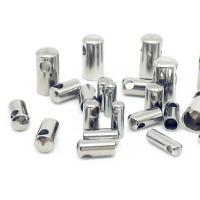Stainless Steel End Caps, 304 Stainless Steel, machine polished, DIY & Unisex original color 