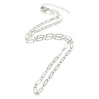 Fashion Stainless Steel Necklace Chain, 304 Stainless Steel Chain, original color Approx 20.5 Inch 