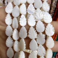 Natural Freshwater Shell Beads, Leaf, DIY Approx 40 cm 