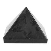 Обсидиан Пирамида украшения, пирамида, полированный, разный размер для выбора, черный, продается PC