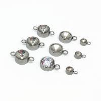 Stainless Steel Pendant Setting, 304 Stainless Steel, machine polished, DIY & Unisex original color 