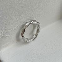 Стерлингового серебра кольцо, 925 пробы, разный размер для выбора & Женский, размер:5-7.5, продается PC