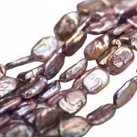 Barock kultivierten Süßwassersee Perlen, Natürliche kultivierte Süßwasserperlen, DIY, violett, 12x18mm, Länge:ca. 38 cm, 20-21PCs/Strang, verkauft von Strang