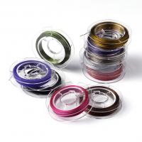 Tiger Tail Wire, plated, DIY, mixed colors, 0.45mm m 