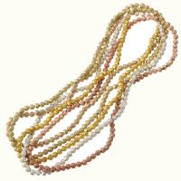 Nicht magnetische Hämatit Perlen, Vieleck, DIY, keine, 4x3.5x3.5mm, Länge:ca. 16 ZollInch, verkauft von Strang