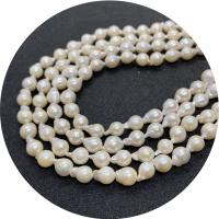 Barock kultivierten Süßwassersee Perlen, Natürliche kultivierte Süßwasserperlen, poliert, DIY, weiß, 8-9mm, Länge:ca. 14.96 ZollInch, verkauft von Strang