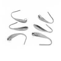 Stainless Steel Hook Earwire, 316 Stainless Steel, machine polished, DIY & Unisex, original color, 19.5mm 