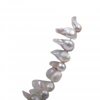 Perles nacres baroques de culture d'eau douce , perle d'eau douce cultivée, DIY, blanc, 5-30mm cm, Vendu par brin